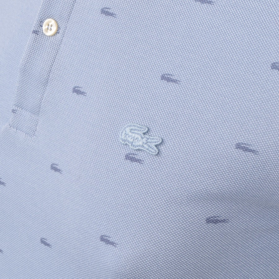 Alternative Image for ProductLacoste Short Sleeved Polo T Shirt Blue3